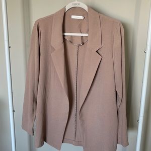 Lush blush casual blazer size S